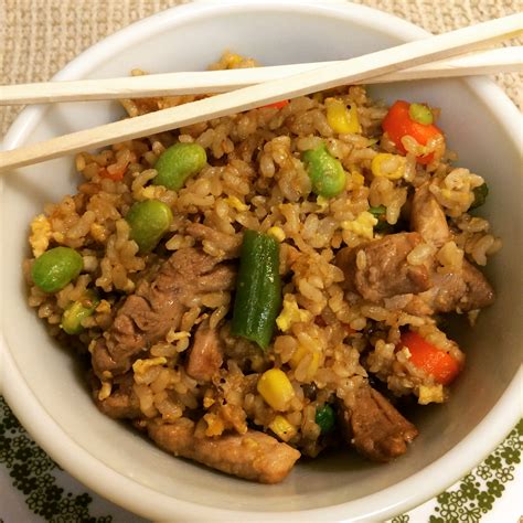 Leftover Pork Loin Fried Rice Pork Fried Rice Using Leftovers