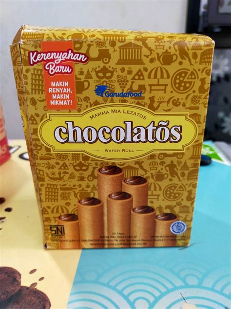 Chocolatos Wafer Rolls. 1 dus isi 24. | Lazada Indonesia