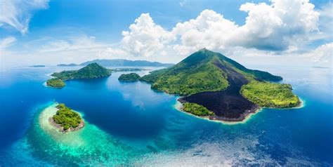 Premium Photo Aerial View Banda Islands Moluccas Archipelago Indonesia