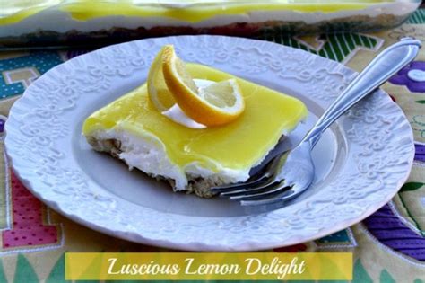 Luscious Lemon Delight — Mommy S Kitchen