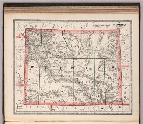 Wyoming David Rumsey Historical Map Collection