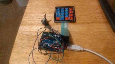 4x4 Keypad Matrix Arduino Projects