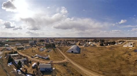 Fileaerial Picture Of Canwood Saskatchewan Canada 23 Apr 2011