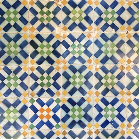 Lisboa Tile Pattern Spanish Tile Quilts