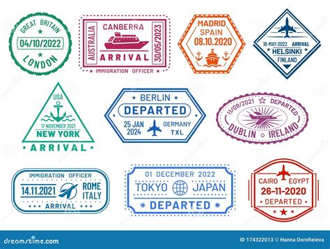 Tokyo Passport Stamp Japan Airport Visa Stamp Or Immigration Sign