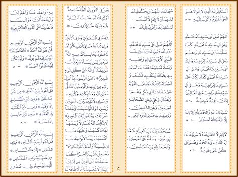 Shiraathal ladziina an'amta 'alaihim ghairil.maghdhuu bi 'alaihim wa laadh dhaaliin. Misaki: Bacaan Al Matsurat Sore