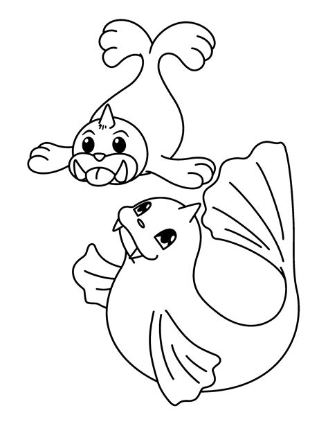 Coloring Page Pokemon Advanced Coloring Pages 60