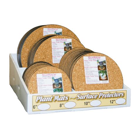 Moreover, you may find it expensive. Cork Plant Mats & Displays | Border Concepts