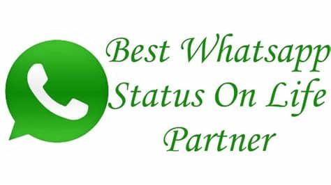 So today we write best whatsapp messages, status, quotes, sms 1. The Best Whatsapp Status On Life Partner - Online Quotes ...
