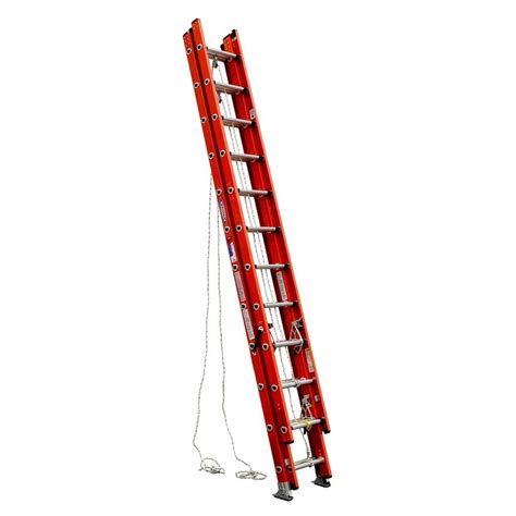 Werner D6200 3 Fiberglass 32 Ft Type 1a 300 Lbs Extension Ladder At