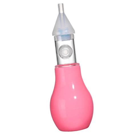 Generic Silicone Baby Nose Cleaner Nasal Snot Booger Remover Pink