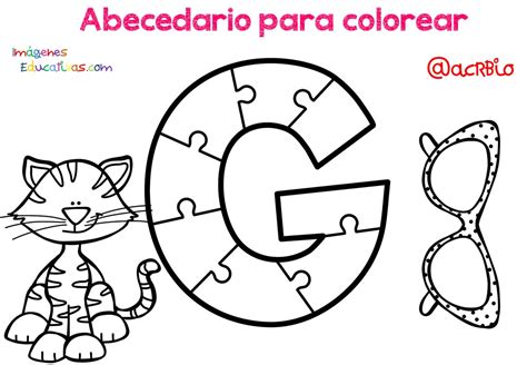 Abecedario Para Colorear 7 Imagenes Educativas