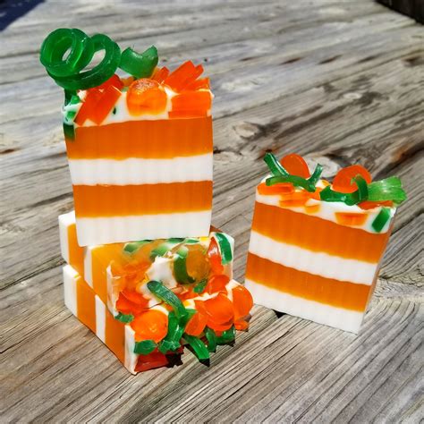 Each handmade bar weighs roughly* 4.5oz 3 x 3 x 1 *each bar is cut by hand, thus slight variations are common. Handmade Soap in Sweet Orange & Patchouli - Vintage House ...