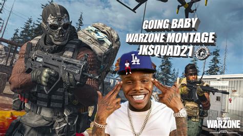 Going Baby Warzone Montage Dababy Youtube