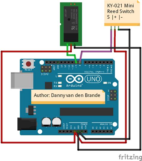 Arduino Magnetic Reed Switch Ky 021 Arduino Project Hub
