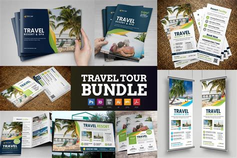 Holiday Travel Bundle v3 | Holiday travel, Travel postcard, Double sided flyer