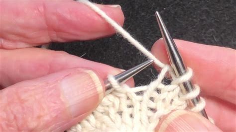 This particular increase creates a left leaning stitch.this technique can also be known. How to M1R and M1L - YouTube | Knitting videos, Knitting ...