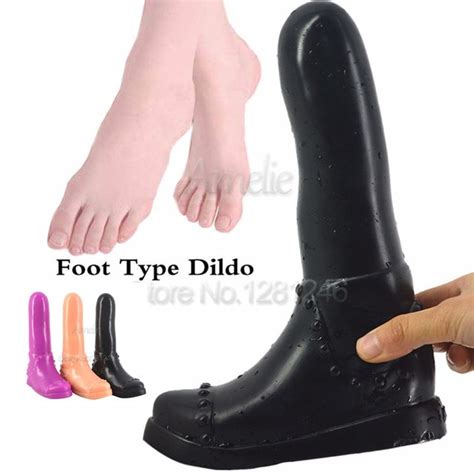 Buy New Foot Fetishism Huge Anal Plug Large Dildo