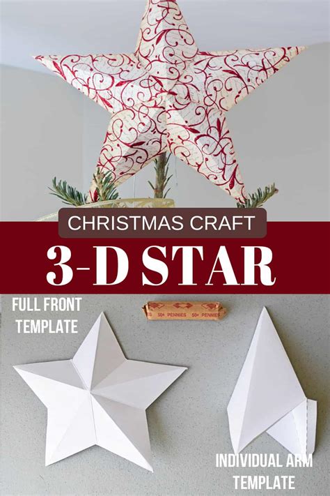 Christmas Tree Star Topper Craft
