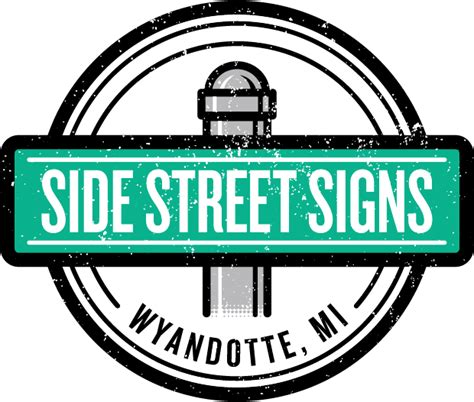 Side Street Signs General Design Chris Creamers Sports Logos