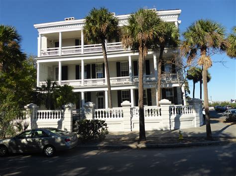 Charleston Sc Historic District Battery Row Mansions Flickr