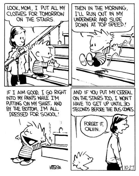 Calvin And Hobbes Quotes Calvin And Hobbes Comics Hobbes And Bacon