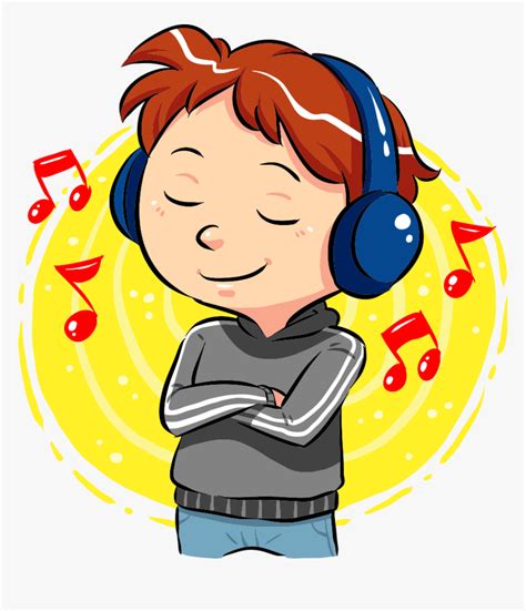 Music Listening Clip Art - Listen To Music Clipart, HD Png Download ...