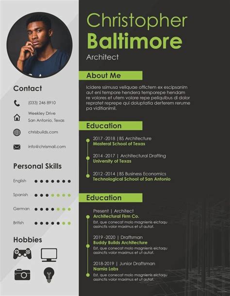 Customize the cv template to your personality by changing the color, font and layout. 5+ Free Word, PDF Documents Download | Free & Premium ...