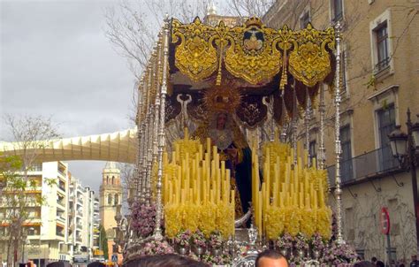 Nuestra Señora Del Rocío Paso De Palio De La Redención El Beso De Judas Ángel Espínola