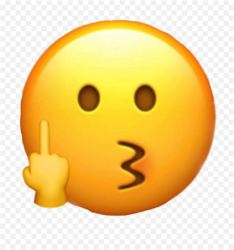 Emoji Badass Aesthetic Apple Emoji Middle Finger Middle The Finger