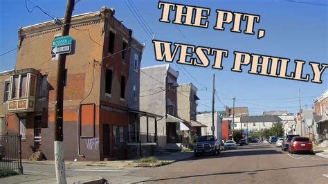 drive thru west philly gang territory da pit west philadelphia hood tour youtube