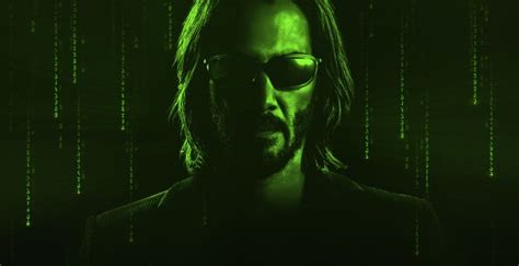 Wallpaper Keanu Reeves The Matrix Resurrections 2022 Movie Desktop