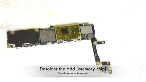 Iphone 6s Memory Upgrade From 16 To 256gb By Replacing Nand Flash Youtube