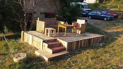 Wonderful Pallets Stage With Furniture Pallet Ideas Recycled