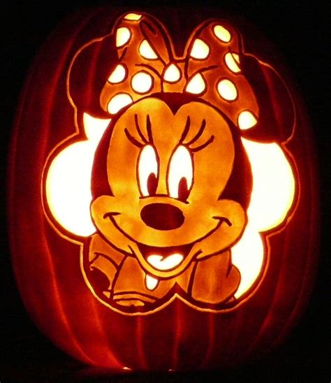 My Granddaughters Favorite Character Is Minnie Mouse So I Carved This