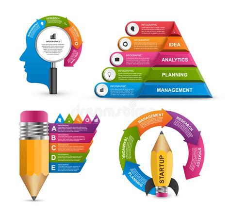 Collection Infographics Template Infographics For Business