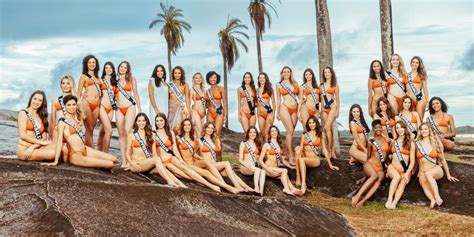miss france 2024 voici les photos des 30 candidates en maillot de bain