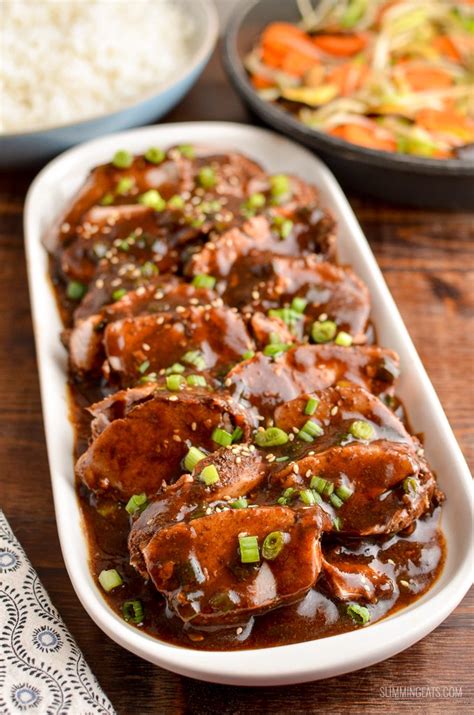 Melt 3 tablespoons butter;blend in 3 tablespoons all purpose flour, 3/4 tsp salt and dash of pepper. Slow Cooked Teriyaki Pork Tenderloin | Slimming Eats ...