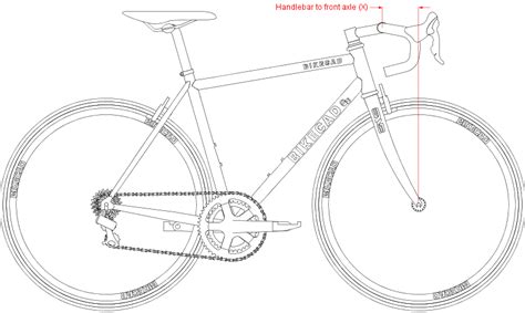 Bicycle Frame Dimensions Bikecadca