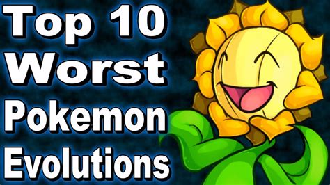 Top 10 Worst Pokemon Evolutions Youtube
