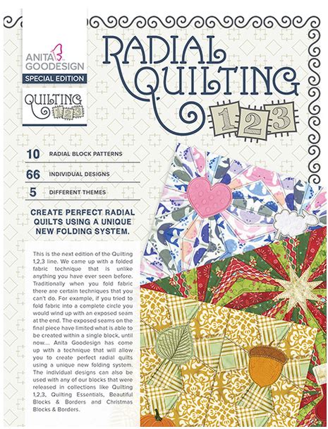 Anita Goodesign Radial Quilting 123 Special Edition Embroidery Designs
