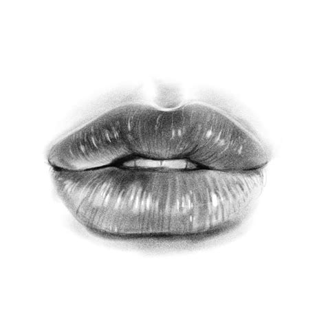 Pencil Drawing Images Of Lips Lipstutorial Org