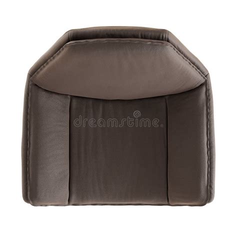 Top View Brown Leather Armchair Isolated Stock Illustrations 68 Top