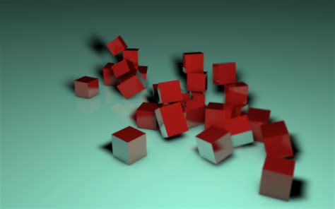 Simple Background 3d Blocks Digital Art Cgi 3d Abstract Gradient