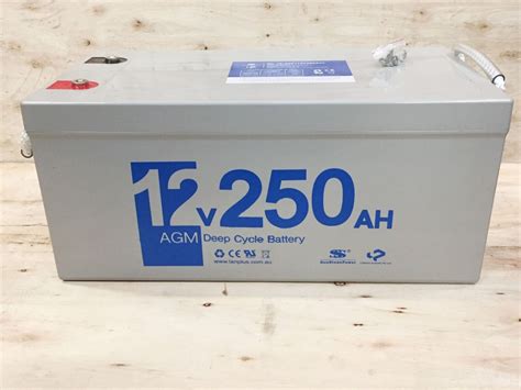 12v 250ah Sla Agm Deep Cycle Battery — Preston Off Grid