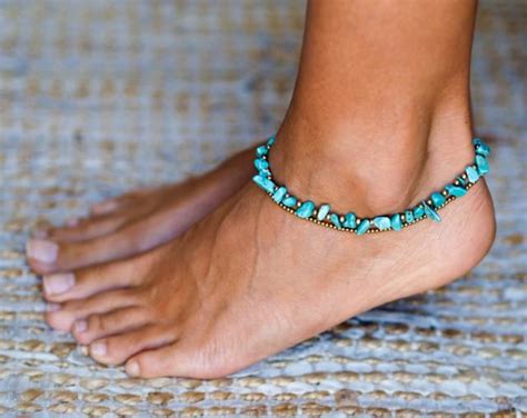 Turquoise Anklet Anklet Women Anklet Women Ankle Bracelet Anklet Bracelet Beach