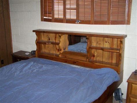 This means the mattress doesn't need a box spring. King size waterbed wood frame - (Camp Verde,az) for Sale ...