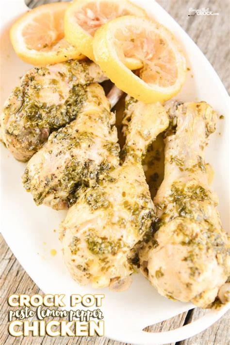 Maybe you would like to learn more about one of these? Crock Pot Pesto Lemon Pepper Chicken Legs - Recipes That ...