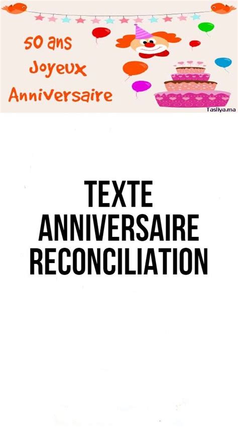 Texte Anniversaire Reconciliation Texte Anniversaire Sms Romantique