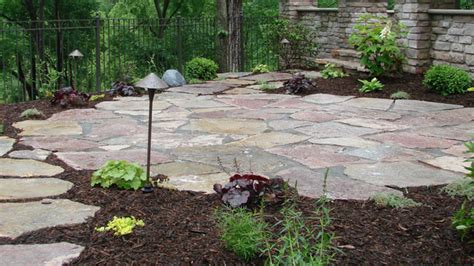 How To Install Natural Flagstone Patio Patio Ideas